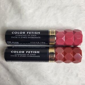 Milani Color Fetish Lip Stain Duo - Rose Rising and Manogany Mami